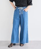 【グリーンパークス/Green Parks】のライトデニムイージーバギーパンツ Indigo|ID: prp329100004649447 ipo3291000000033581340