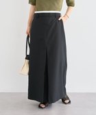 【グリーンパークス/Green Parks】のウエストレイヤーボックスプリーツスカート Black|ID: prp329100004649455 ipo3291000000033581403