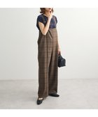 【グリーンパークス/Green Parks】のピンタックサロペット Check Brown|ID: prp329100004649457 ipo3291000000033581417