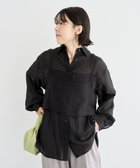 【グリーンパークス/Green Parks】のSET2点シアーシャツ+ビスチェ Black|ID: prp329100004649468 ipo3291000000033581487
