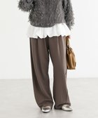 【グリーンパークス/Green Parks】の切り替えバイオカーブスウェットパンツ Brown|ID: prp329100004649469 ipo3291000000033581497