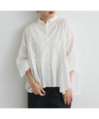 【クラフトスタンダードブティック/CRAFT STANDARD BOUTIQUE】のペプラム長袖ブラウス Off White|ID: prp329100004649475 ipo3291000000033581528