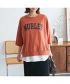 【グリーンパークス/Green Parks】の5分袖刺繍ロゴトレTEE Orange|ID: prp329100004649479 ipo3291000000033581585