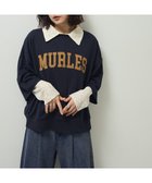 【グリーンパークス/Green Parks】の5分袖刺繍ロゴトレTEE Navy|ID: prp329100004649479 ipo3291000000033581587