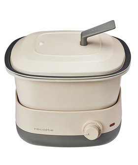 【ヤマト テーブル&キッチン/YAMATO Table & Kitchen】の【レコルト】ポットデュオキャレ クリームホワイト RPD-4(W) 人気、トレンドファッション・服の通販 founy(ファニー) ファッション Fashion レディースファッション Fashion for Women プレート Plate, Dish |ID:prp329100004649617