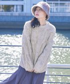 【ティアクラッセ/Tiaclasse】の【洗える】ケーブルミックス編みニットトップス アイボリー|ID: prp329100004649792 ipo3291000000033588654
