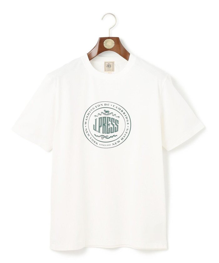 【ジェイ プレス/J.PRESS / MEN】の【WEB限定】オーバルロゴ Tシャツ インテリア・キッズ・メンズ・レディースファッション・服の通販 founy(ファニー) https://founy.com/ ファッション Fashion メンズファッション Fashion for Men トップス・カットソー Cut & Sew Tops メンズシャツ Shirts 新作・新入荷 New Arrivals / New In オーバル Oval Design カットソー Cut and Sewn Top バランス Balance, Style Balance フォルム Silhouette, Form フロント Front, Front Design プリント Print, Printed Pattern ベーシック Basic, Essential メンズ Men's, Menswear リラックス Relax, Relaxed Fit エレガント 上品 Elegant 夏 Summer S/S・春夏 SS, Spring/Summer, Warm Season A/W・秋冬 Autumn/Winter |ID: prp329100004649952 ipo3291000000033590643
