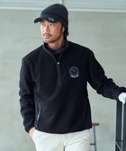 【23区 ゴルフ/23区GOLF / MEN】の【MEN】ボアフリースプルオーバー ブラック系|ID: prp329100004649957 ipo3291000000033985271