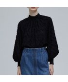 【ベイジ,/BEIGE,】のCAMILLE / ジャガードブラウス Black|ID: prp329100004649961 ipo3291000000033590859