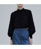 【ベイジ,/BEIGE,】のCAMILLE / ジャガードブラウス Black|ID: prp329100004649961 ipo3291000000034290083