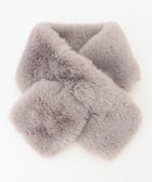 【エニィ スィス/any SiS】のフェイクファー ティペット ライトグレー|ID: prp329100004649995 ipo3291000000034495742