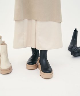 【ボントレ/BONTRE】の【PRECIEUX JOUET/プレシュウジュエ】ボリュームソールサイドゴアブーツ 人気、トレンドファッション・服の通販 founy(ファニー) ファッション Fashion レディースファッション Fashion for Women シンプル Simple, Minimal 厚底 Platform Shoes 定番 Standard, Basic Item A/W・秋冬 Autumn/Winter |ID:prp329100004649997