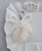 【メゾンドフルール/Maison de FLEUR】のチュールリボンチャーム 人気、トレンドファッション・服の通販 founy(ファニー) ファッション Fashion レディースファッション Fashion for Women おすすめ Recommended / Our Picks アクセサリー Fashion Accessories チャーム Charm, Pendant チュール Tulip, Tulip Motif トレンド Trend, Trending Now パール Pearl, Pearl Accent ポーチ Pouch, Small Case リボン Ribbon, Bow thumbnail Ivory|ID: prp329100004650003 ipo3291000000033592103