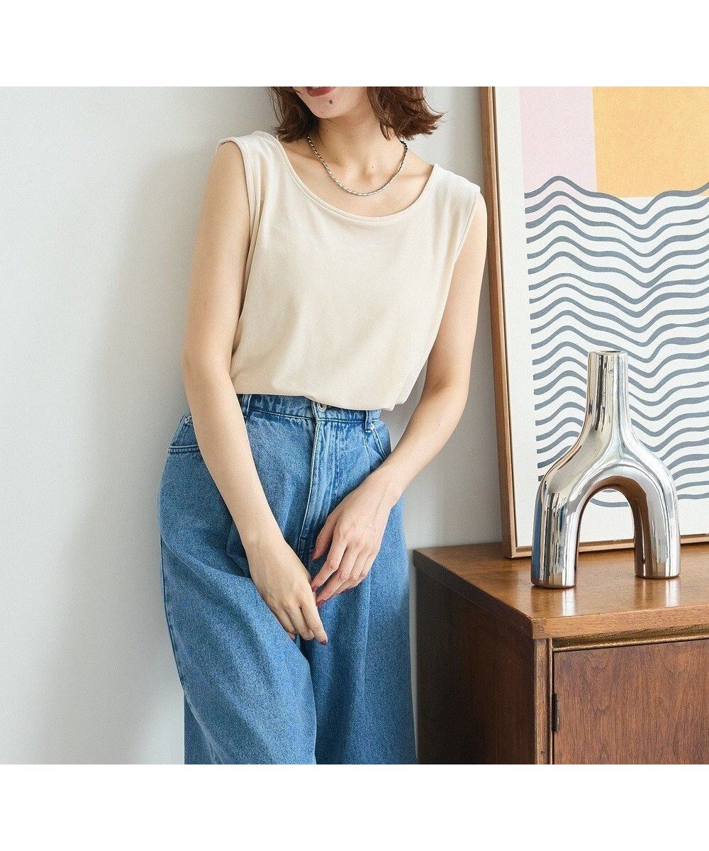 【グリーンパークス/Green Parks】の2Wayベロアタンクトップ インテリア・キッズ・メンズ・レディースファッション・服の通販 founy(ファニー) 　ファッション　Fashion　レディースファッション　Fashion for Women　トップス・カットソー　Cut & Sew Tops　キャミソール&ノースリーブ　Camisoles & Sleeveless Tops　ベロアトップス　Velour Tops / Velvet-Look Items　新作・新入荷　New Arrivals / New In　おすすめ　Recommended / Our Picks　キャミソール　Camisole, Spaghetti Strap Top　タンク　Tank Top, Sleeveless Top　フィット　Fit, Slim Fit　ベロア　Velour, Soft Velvet　ポケット　Pocket, Pocket Detail　エレガント 上品　Elegant　夏　Summer　S/S・春夏　SS, Spring/Summer, Warm Season　秋　Autumn　A/W・秋冬　Autumn/Winter　Ecru|ID: prp329100004650006 ipo3291000000033592120