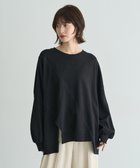 【イェッカ ヴェッカ/YECCA VECCA】のアシメデザインプルオーバー Black|ID: prp329100004650036 ipo3291000000033592336