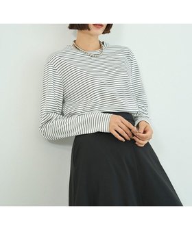【アンフィーロ 自由区/UNFILO】の【洗える/抗菌防臭】コットンスムース レイヤードインナー 人気、トレンドファッション・服の通販 founy(ファニー) ファッション Fashion レディースファッション Fashion for Women トップス・カットソー Cut & Sew Tops シャツ・ブラウス・オフィスカジュアル Elegant Blouses & Button-Ups ロングTシャツ・Tシャツ Longline T-Shirts & Tees カットソー・ベーシックTシャツ Cut-and-Sewn Tops / Stretch Tees & Basics 洗える Machine Washable カットソー Cut and Sewn Top 抗菌 Antibacterial, Bacteria-Resistant シンプル Simple, Minimal ダブル Double, Double-Breasted ヘムライン Hemline, Bottom Cut ベーシック Basic, Essential ボーダー Border, Stripe A/W・秋冬 Autumn/Winter 新作・新入荷 New Arrivals / New In おすすめ Recommended / Our Picks |ID:prp329100004650042