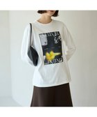 【アンフィーロ 自由区/UNFILO】の【洗える/抗菌防臭】コットンスムース グラフィック ロンT オフ|ID: prp329100004650049 ipo3291000000033592439
