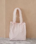 【メゾンドフルール/Maison de FLEUR】のチュールハンドルスクエアトートバッグ Pink|ID: prp329100004650062 ipo3291000000033592495