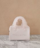 【メゾンドフルール/Maison de FLEUR】のチュールハンドル2Wayボストンバッグ Pink|ID: prp329100004650064 ipo3291000000033592500