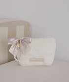 【メゾンドフルール/Maison de FLEUR】のパールリボンファーポーチ 人気、トレンドファッション・服の通販 founy(ファニー) ファッション Fashion レディースファッション Fashion for Women ミニ財布・二つ折り財布 Wallets & Card Cases ポーチ&ミニバッグ Pouches & Mini Bags おすすめ Recommended / Our Picks ギフト プレゼント Gift / Present コンパクト Compact, Small Size サテン Satin, Glossy Fabric チャーム Charm, Pendant パール Pearl, Pearl Accent ポーチ Pouch, Small Case リボン Ribbon, Bow 財布 Wallet, Purse thumbnail Off White|ID: prp329100004650070 ipo3291000000033592519