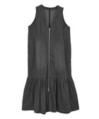 【グリーンパークス/Green Parks】の・SUGAR SPOON W-ZIPデニムロングワンヒ Black|ID: prp329100004650102 ipo3291000000033592705