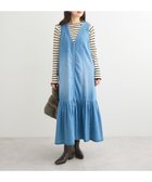 【グリーンパークス/Green Parks】の・SUGAR SPOON W-ZIPデニムロングワンヒ 人気、トレンドファッション・服の通販 founy(ファニー) ファッション Fashion レディースファッション Fashion for Women ワンピース Dresses おすすめ Recommended / Our Picks インナー Innerwear デニム Denim, Jeans Material ノースリーブ Sleeveless, No-Sleeve フォルム Silhouette, Form フレア Flare, Flared ポケット Pocket, Pocket Detail 夏 Summer S/S・春夏 SS, Spring/Summer, Warm Season A/W・秋冬 Autumn/Winter thumbnail Indigo|ID: prp329100004650102 ipo3291000000034331093