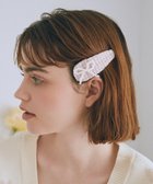 【メゾンドフルール/Maison de FLEUR】のリボンツイードスリーピン Light Pink|ID: prp329100004650104 ipo3291000000033592716