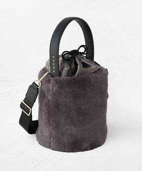 【トッカ/TOCCA】のMILKY TEA FURBAG ファーバッグ 人気、トレンドファッション・服の通販 founy(ファニー) ファッション Fashion レディースファッション Fashion for Women バッグ Bags 新作・新入荷 New Arrivals / New In 冬 Winter / This Winter おすすめ Recommended / Our Picks スマホ Smartphone, Mobile Device デニム Denim, Jeans Material トレンド Trend, Trending Now フォルム Silhouette, Form ポケット Pocket, Pocket Detail 巾着 Drawstring Bag, Kinchaku A/W・秋冬 Autumn/Winter 財布 Wallet, Purse |ID:prp329100004650120