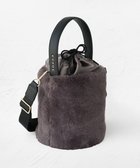【トッカ/TOCCA】のMILKY TEA FURBAG ファーバッグ ライトグレー系|ID: prp329100004650120 ipo3291000000033592811