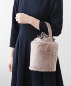 【トッカ/TOCCA】のMILKY TEA FURBAG ファーバッグ ベージュ系|ID: prp329100004650120 ipo3291000000033592812