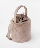 【トッカ/TOCCA】の【ショルダー取り外し可能】MILKY TEA FURBAG ファーバッグ ベージュ系|ID:prp329100004650120
