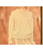 【自由区/JIYU-KU】の【カタログ掲載・洗える】フェザーラメプルオーバー ニット モカ|ID: prp329100004650127 ipo3291000000033592859