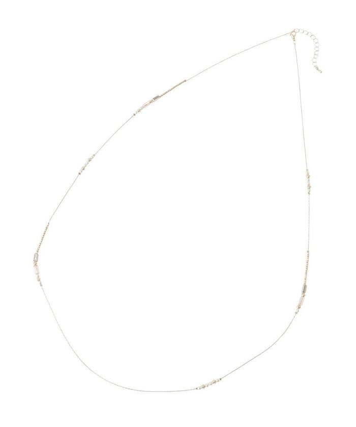 【イェッカ ヴェッカ/YECCA VECCA】のステーションガラスMIXロングネックレス インテリア・キッズ・メンズ・レディースファッション・服の通販 founy(ファニー) https://founy.com/ ファッション Fashion レディースファッション Fashion for Women ジュエリー Jewelry ネックレス Necklaces & Pendants おすすめ Recommended / Our Picks アクセサリー Fashion Accessories ガラス Glass, Glassware チェーン Chain, Chain Strap ネックレス Necklace, Pendant Necklace バランス Balance, Style Balance パール Pearl, Pearl Accent ロング Long, Long-Length |ID: prp329100004650131 ipo3291000000035837384