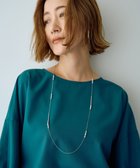 【イェッカ ヴェッカ/YECCA VECCA】のステーションガラスMIXロングネックレス Silver|ID: prp329100004650131 ipo3291000000035837391