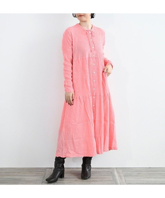【クレプリツモリチサト/creperie tsumori chisato】のcreperie DRESS インテリア・キッズ・メンズ・レディースファッション・服の通販 founy(ファニー) https://founy.com/ ファッション Fashion レディースファッション Fashion for Women ワンピース Dresses フォーマル・パーティードレス・結婚式用ドレス Elegant & Casual Dresses インナー Innerwear コレクション Collection, Seasonal Line フォルム Silhouette, Form ポケット Pocket, Pocket Detail 羽織 Haori, Light Jacket ロング Long, Long-Length A/W・秋冬 Autumn/Winter S/S・春夏 SS, Spring/Summer, Warm Season 新作・新入荷 New Arrivals / New In 日本製 Made In Japan 夏 Summer |ID: prp329100004650143 ipo3291000000033593005