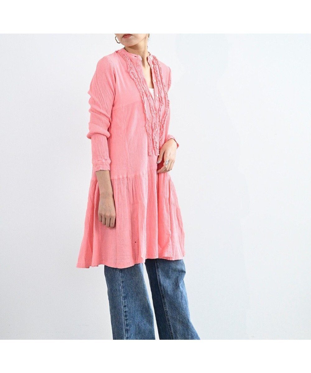 【クレプリツモリチサト/creperie tsumori chisato】のcreperie FRILL DRESS 人気、トレンドファッション・服の通販 founy(ファニー) 　ファッション　Fashion　レディースファッション　Fashion for Women　ワンピース　Dresses　フォーマル・パーティードレス・結婚式用ドレス　Elegant & Casual Dresses　インナー　Innerwear　コレクション　Collection, Seasonal Line　フォルム　Silhouette, Form　フリル　Frill, Ruffle　フロント　Front, Front Design　羽織　Haori, Light Jacket　A/W・秋冬　Autumn/Winter　S/S・春夏　SS, Spring/Summer, Warm Season　新作・新入荷　New Arrivals / New In　日本製　Made In Japan　夏　Summer　 other-1|ID: prp329100004650145 ipo3291000000033593025