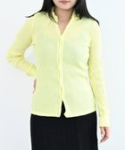 【クレプリツモリチサト/creperie tsumori chisato】のcreperie SHIRT 人気、トレンドファッション・服の通販 founy(ファニー) ファッション Fashion レディースファッション Fashion for Women トップス・カットソー Cut & Sew Tops シャツ・ブラウス・オフィスカジュアル Elegant Blouses & Button-Ups インナー Innerwear コレクション Collection, Seasonal Line コンパクト Compact, Small Size シンプル Simple, Minimal ネコ Cat, Feline Motif 長袖 Long Sleeve, Full Sleeve フォルム Silhouette, Form 羽織 Haori, Light Jacket A/W・秋冬 Autumn/Winter S/S・春夏 SS, Spring/Summer, Warm Season 新作・新入荷 New Arrivals / New In 日本製 Made In Japan 夏 Summer thumbnail LIGHT YELLOW|ID: prp329100004650148 ipo3291000000033593073