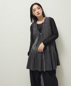 【グリーンパークス/Green Parks】の・SUGAR SPOON W-ZIPデニムミニワンピ Black|ID: prp329100004650167 ipo3291000000033593235