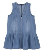 【グリーンパークス/Green Parks】の・SUGAR SPOON W-ZIPデニムミニワンピ Indigo|ID: prp329100004650167 ipo3291000000033593237