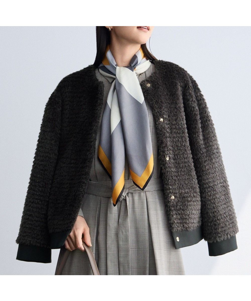 【自由区/JIYU-KU】の【カタログ掲載】ファー アウター 人気、トレンドファッション・服の通販 founy(ファニー) 　ファッション　Fashion　レディースファッション　Fashion for Women　アウター　Coat / Outerwear Collection　レディースジャケット・軽アウター　Jackets　コンビ　Combo, Combination Style　ジャケット　Jacket, Outerwear　ブルゾン　Blouson, Bomber Jacket　リアル　Real, Realistic　A/W・秋冬　Autumn/Winter　 other-1|ID: prp329100004650169 ipo3291000000035843927