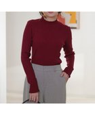 【エニィ スィス/any SiS】のCICA加工 フリルネック プルオーバー ボルドー|ID: prp329100004650173 ipo3291000000033818740