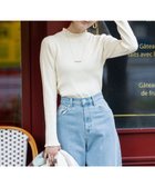 【エニィ スィス/any SiS】のCICA加工 フリルネック プルオーバー アイボリー|ID: prp329100004650173 ipo3291000000033951730