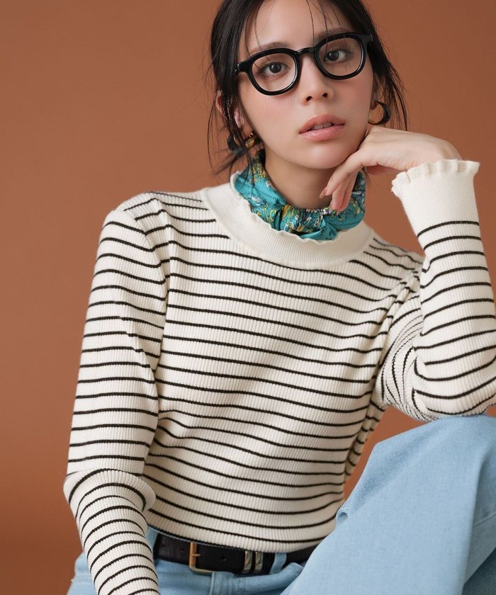 【エニィ スィス/any SiS】のCICA加工 フリルネック プルオーバー インテリア・キッズ・メンズ・レディースファッション・服の通販 founy(ファニー) https://founy.com/ ファッション Fashion レディースファッション Fashion for Women トップス・カットソー Cut & Sew Tops ニット Knit Tops & Sweaters カジュアルプルオーバー・ニットトップス Pullovers & Knit Tops / Casual Pullovers インナー Innerwear 軽量 Lightweight, Ultra Light シアー Sheer, See-Through ジャケット Jacket, Outerwear ストレッチ Stretch, Stretchy Fabric セーター Sweater, Knitwear タイトスカート Pencil Skirt, Tight Skirt ダウン Down, Puffer ハイネック High Neck, Mock Neck フリル Frill, Ruffle フレア Flare, Flared ボトルネック Bottle Neck, Mock Neck ボーダー Border, Stripe 無地 Plain, Solid Color A/W・秋冬 Autumn/Winter おすすめ Recommended / Our Picks エレガント 上品 Elegant 新作・新入荷 New Arrivals / New In |ID: prp329100004650173 ipo3291000000034146464