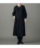 【自由区/JIYU-KU】の【カタログ掲載・洗える】ループカットジャカード ワンピース ブラック|ID: prp329100004650175 ipo3291000000033593334