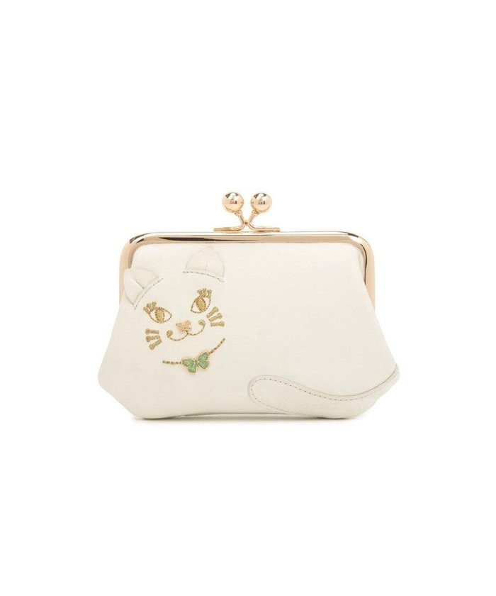 【アナスイ/ANNA SUI】のTITIソフト 口金ミニ財布 インテリア・キッズ・メンズ・レディースファッション・服の通販 founy(ファニー) https://founy.com/ ファッション Fashion レディースファッション Fashion for Women ミニ財布・二つ折り財布 Wallets & Card Cases 新作・新入荷 New Arrivals / New In おすすめ Recommended / Our Picks ギフト プレゼント Gift / Present コンパクト Compact, Small Size フロント Front, Front Design モチーフ Motif, Design Theme 猫 Cat, Kitty 財布 Wallet, Purse |ID: prp329100004650187 ipo3291000000033593392