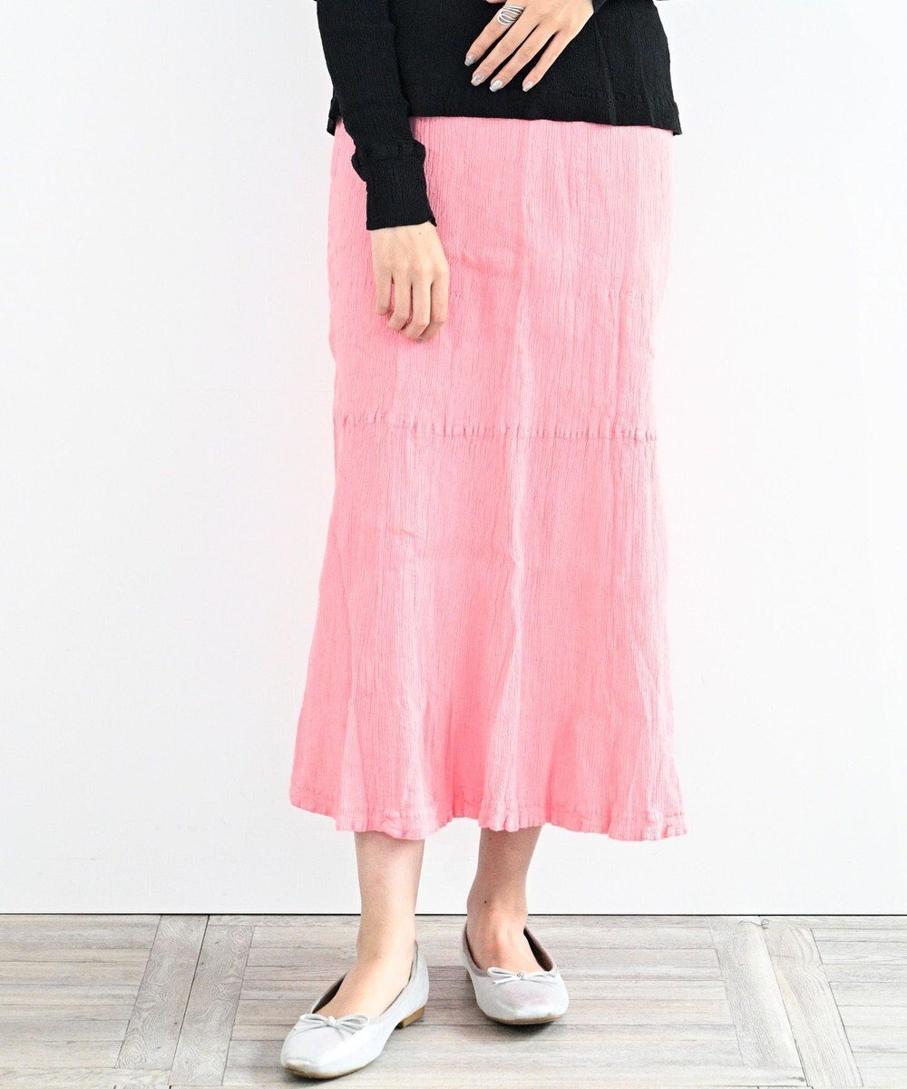 【その他のブランド/Other】のcreperie SKIRT インテリア・キッズ・メンズ・レディースファッション・服の通販 founy(ファニー) 　ファッション　Fashion　レディースファッション　Fashion for Women　スカート　Skirts　インナー　Innerwear　コレクション　Collection, Seasonal Line　ネコ　Cat, Feline Motif　バランス　Balance, Style Balance　フォルム　Silhouette, Form　フレア　Flare, Flared　ポケット　Pocket, Pocket Detail　A/W・秋冬　Autumn/Winter　S/S・春夏　SS, Spring/Summer, Warm Season　新作・新入荷　New Arrivals / New In　日本製　Made In Japan　夏　Summer　PINK|ID: prp329100004650202 ipo3291000000033593506