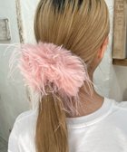 【ウィゴー/WEGO】のLファーシュシュ ライトピンク|ID: prp329100004650204 ipo3291000000033593526