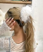 【ウィゴー/WEGO】のLファーシュシュ ホワイト|ID: prp329100004650204 ipo3291000000033593528