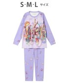 【ツモリチサト スリープ/tsumori chisato SLEEP】のツモリチサト パジャマ 綿100%(本体) スムース素材 長袖 長ズボン レディース UDX590 /ワコール パープル|ID: prp329100004650411 ipo3291000000033596570