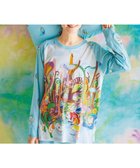 【ツモリチサト スリープ/tsumori chisato SLEEP】のツモリチサト パジャマ 綿100%(本体) スムース素材 長袖 長ズボン レディース UDX590 /ワコール サックス|ID: prp329100004650411 ipo3291000000033596572